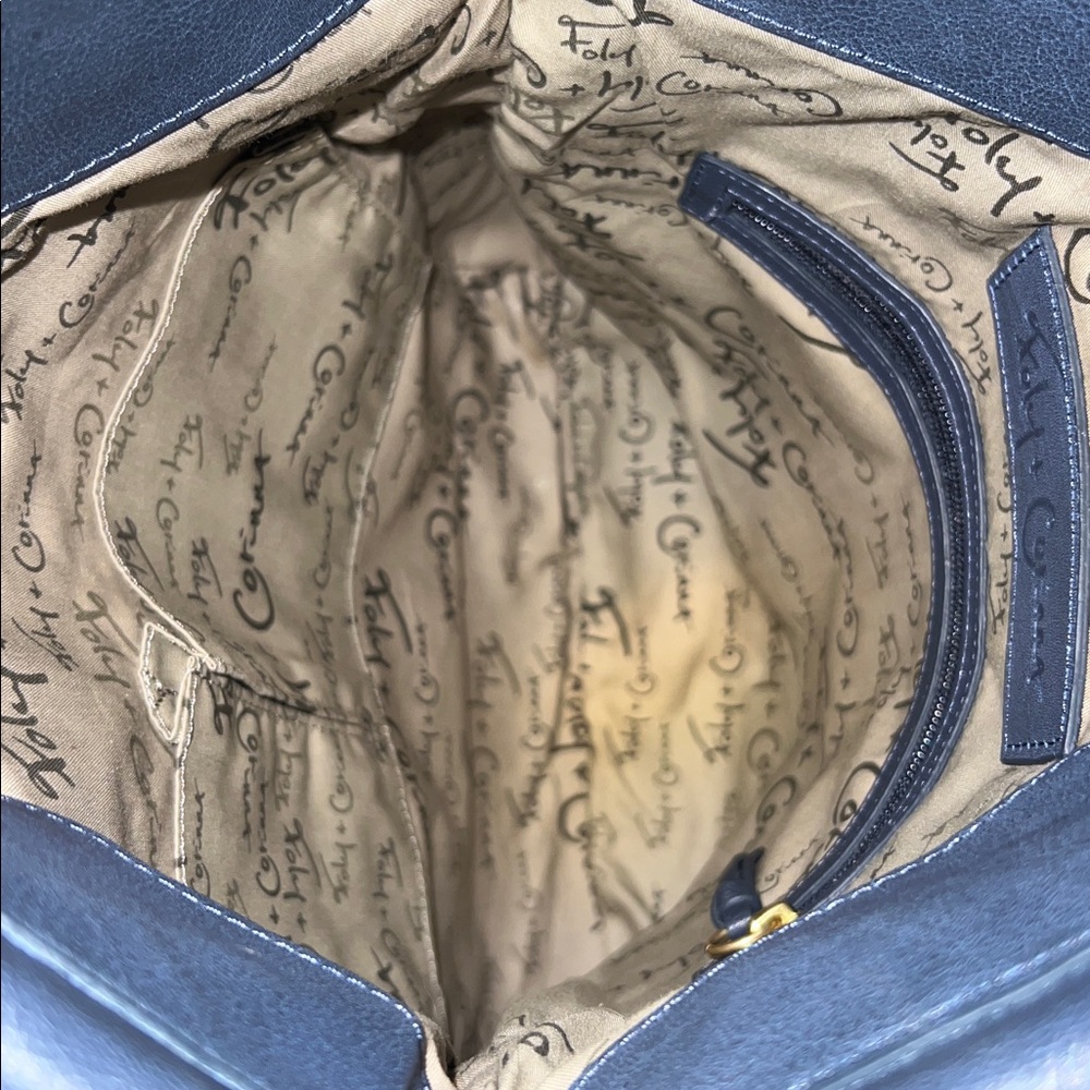FLASH SALE Foley + Corinna Mid-City Blue Boho Bag - Picture 7 of 11